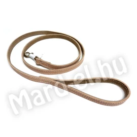 Póráz Bőr natúr L9 varrott 20x1400mm