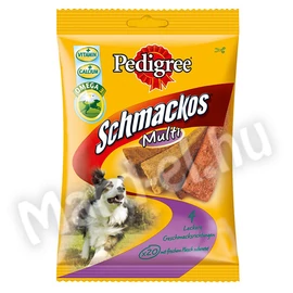 Pedigree Schmackos multi 4-féle hús 104g