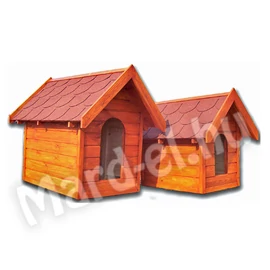 Kutyaház 3 nyeregtetős 60x85cm