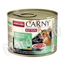 Animonda Carny Kitten marha-csirke-nyúl 200g
