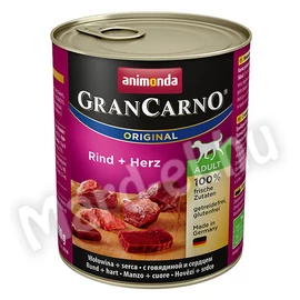 Animonda GranCarno adult kutya ko. marha+szív 800g