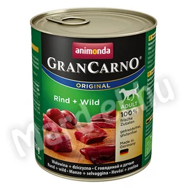 Animonda GranCarno adult kutya ko. marha+vad 800g