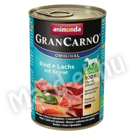 Animonda GranCarno adult kutya ko. marha+lazac spenóttal 400g