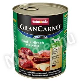 Animonda GranCarno adult kutya ko. marha+szarvas almával  800g