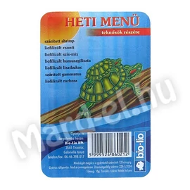 Bio-lio Teknős heti menü 10g