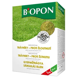 Biopon Sárgulás elleni gyep növénytáp 1kg