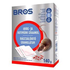 Bros Rágcsálóírtó granulátum 140g (7x20g)