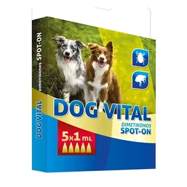Dog Vital Dimetikonos Spot-on kutyák részére 5x1ml