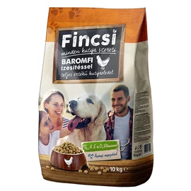 Fincsi Száraz kutyaeledel baromfival 10kg