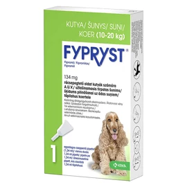 Fypryst Spot on kutya M 10-20kg 1x1,34ml