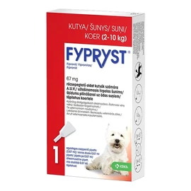 Fypryst Spot on kutya S 2-10kg 1x0,67ml