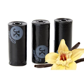 JK Kutyapiszok felszedő zacskó vaníliás 3x15db 48856