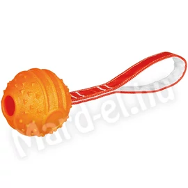 Trixie Játék gumilabda kötéllel TPR, narancs 7cm x 29cm 33517