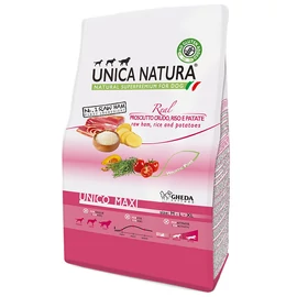 Unica Natura Unico Medium/Maxi - sonkával 12kg