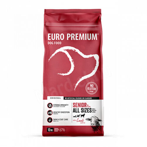 Euro Premium All Sizes Senior Lamb & Rice 12kg