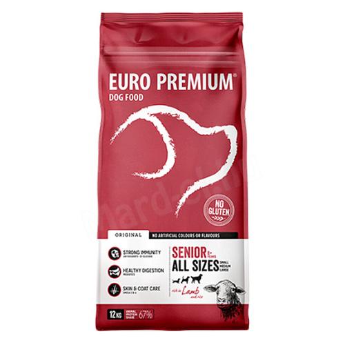 Euro Premium All Sizes Senior Lamb & Rice 12kg