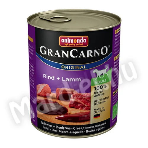 Animonda GranCarno adult kutya ko. marha+bárány 800g