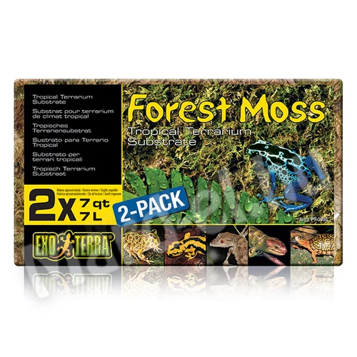 ExoTerra Forest Moss erdei moha 2x7l 3095