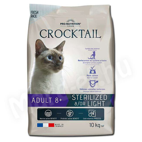 Flatazor Crocktail Adult 8+ Sterilized &/or Light 10kg