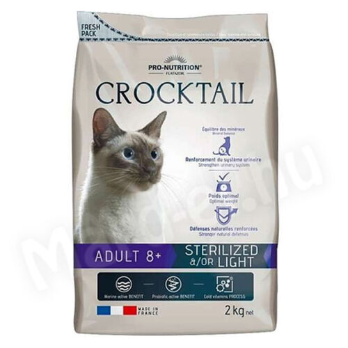 Flatazor Crocktail Adult 8+ Sterilized &/or Light 2kg