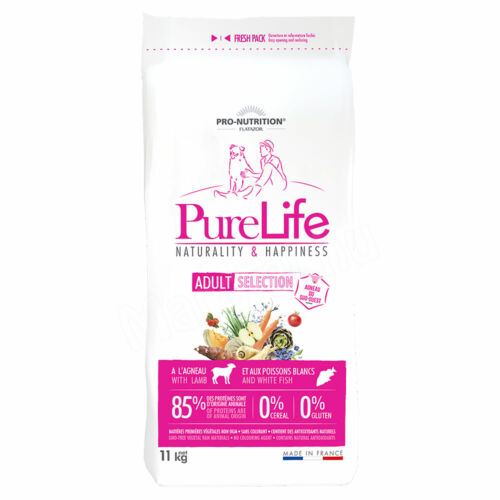 Pro-Nutrition Pure Life Adult Selection With Lamb 11kg