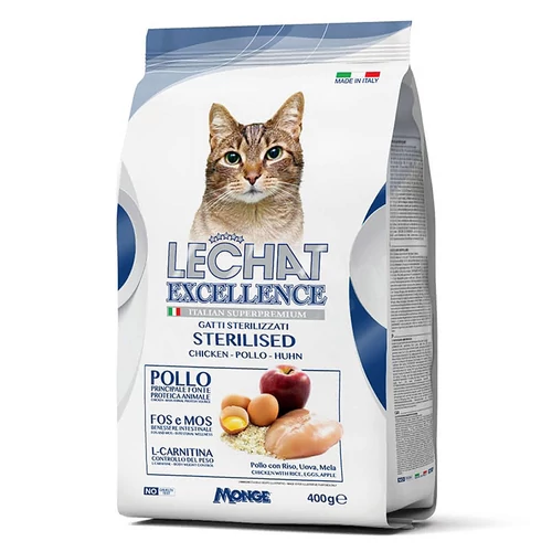 Lechat Excellence Cat Food Sterilised Pollo 400g 