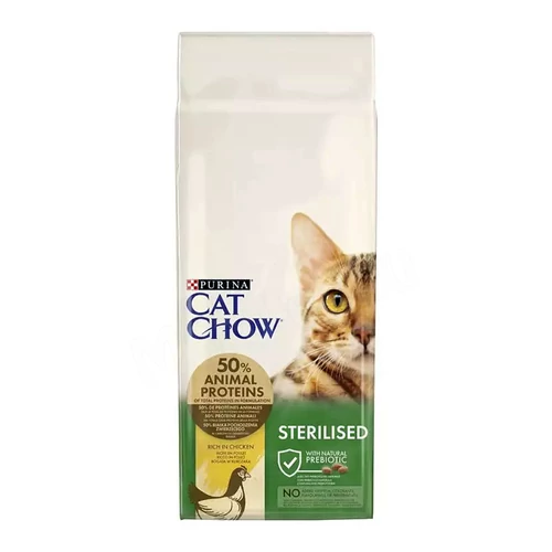 Cat Chow Adult sterilised száraz macskaeledel 15kg